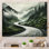 Road Endless Journey In Green Mountain II - Landscapes Wall Art Prints
