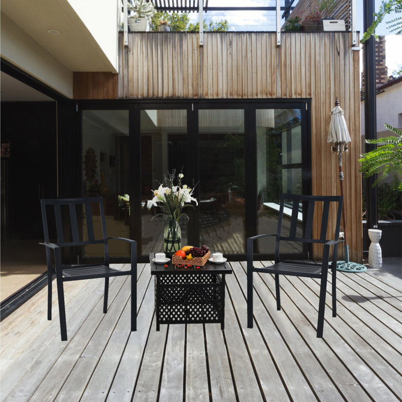 Ensemble bistro long pour 2 personnes Alyah