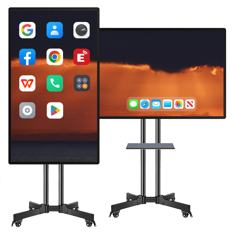 JYXCN Smart Board 49 "4K, tableau blanc interactif, calendrier électronique, projection sans fil et tableau blanc numérique multi-touch pour les réunions et les réunions