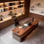 Bureau de direction 86,61 po Modern Luxury-1303643914