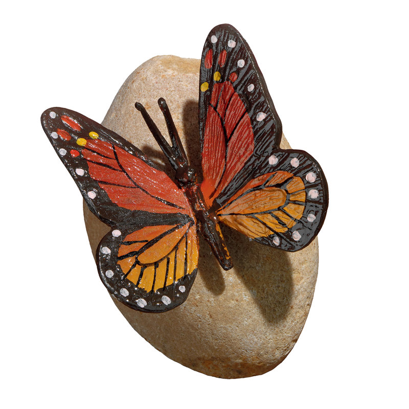 Statue papillon monarque vice-roi