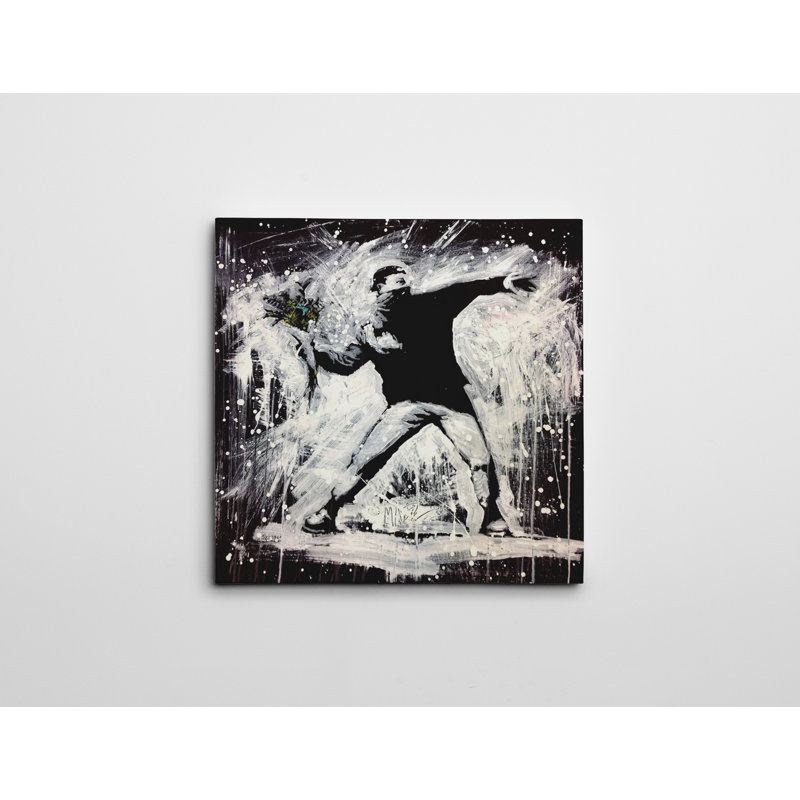 Stunning Decorative Canvas Painting, 17.7 x 17.7 inches | 50% Cotton / 50% Polyester, Digital Printing on High-Quality Canvas | Elegant Wooden Frame, 0.8 x 1.2 inches | Perfect for Home Decor & Art Enthusiasts