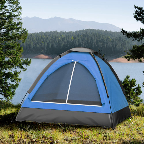 wakeman 2 Person Camping Tent with Rain Fly and Carrying Bag ...