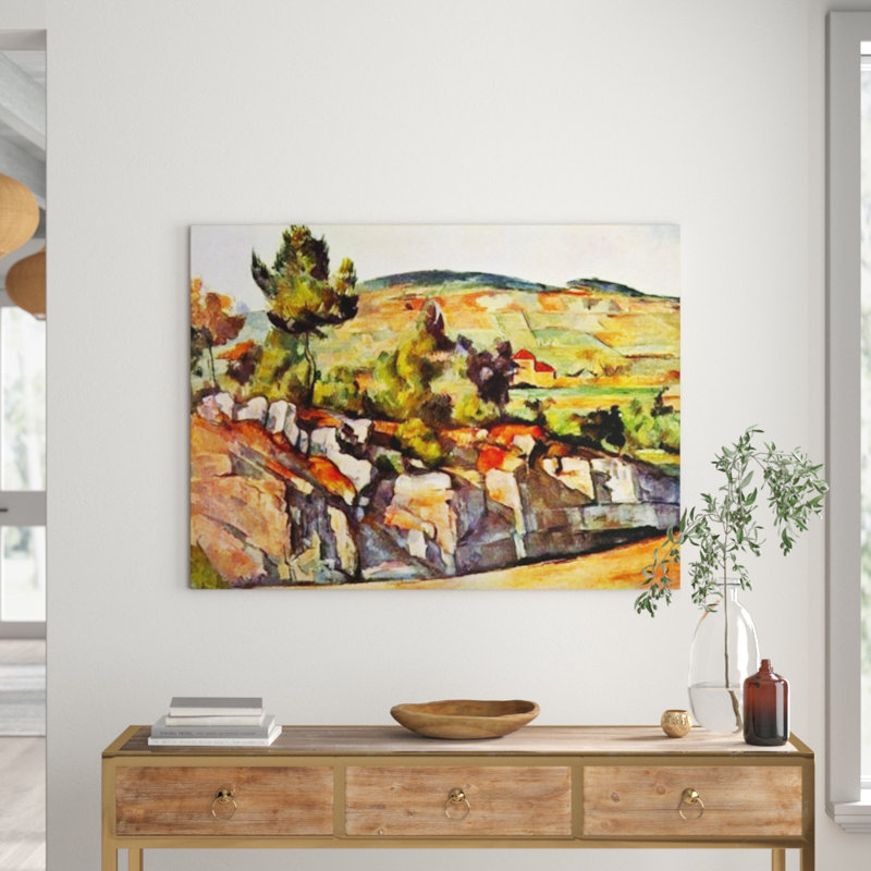Paul Cezanne - Wrapped Canvas Painting, 60cm H x 80cm W x 1.8cm D