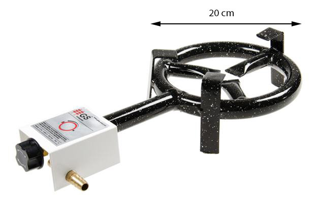 GrillSymbol Single Burner Portable Liquid Propane 200 BTU BTU Gas Grill