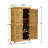 Outdoor Storage Cabinet, Wood Garden Shed, Pool Storage Shed With Lockable Door, Waterproof Roof And 2 Removable Shelves, Vertical Outside Storage Shed For Patio, Backyard And Lawn
