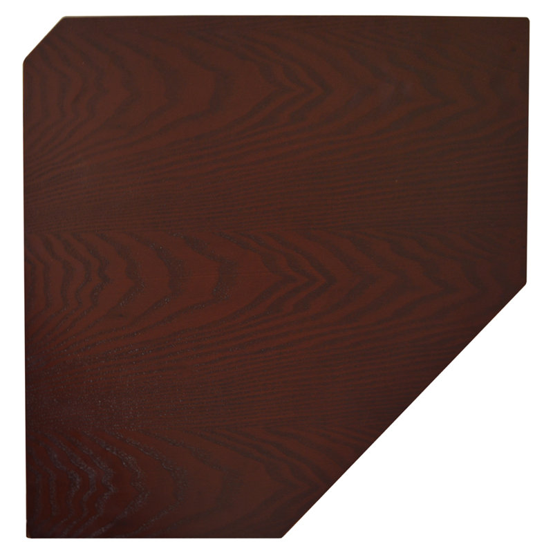 92cm H Media Shelves, Dark Brown