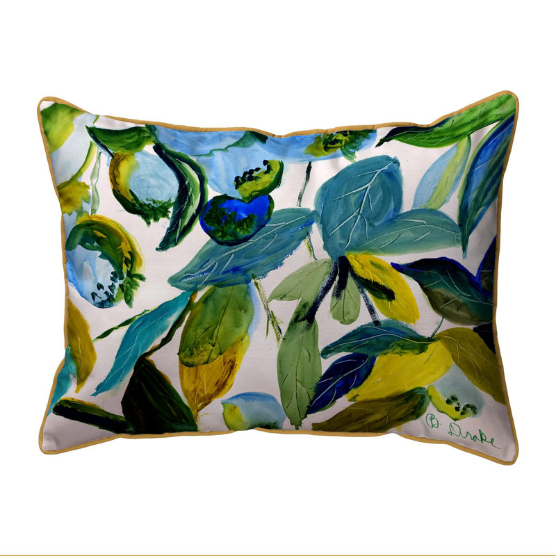 Outdoor Throw Pillow, 11" x 14"