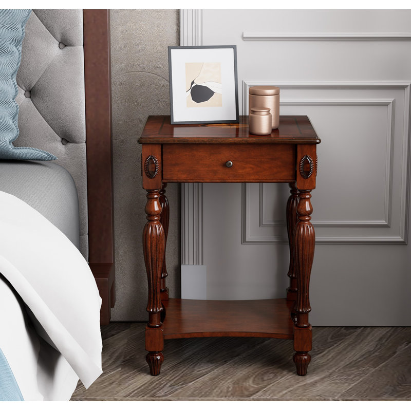 Fiqueroa Side Table with Storage