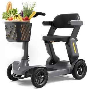 Foldable Mobility Scooter: S3 - Red