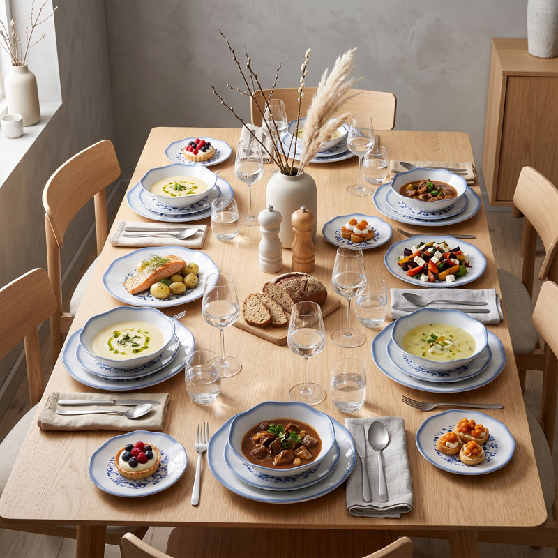 Service de table en porcelaine Florentine