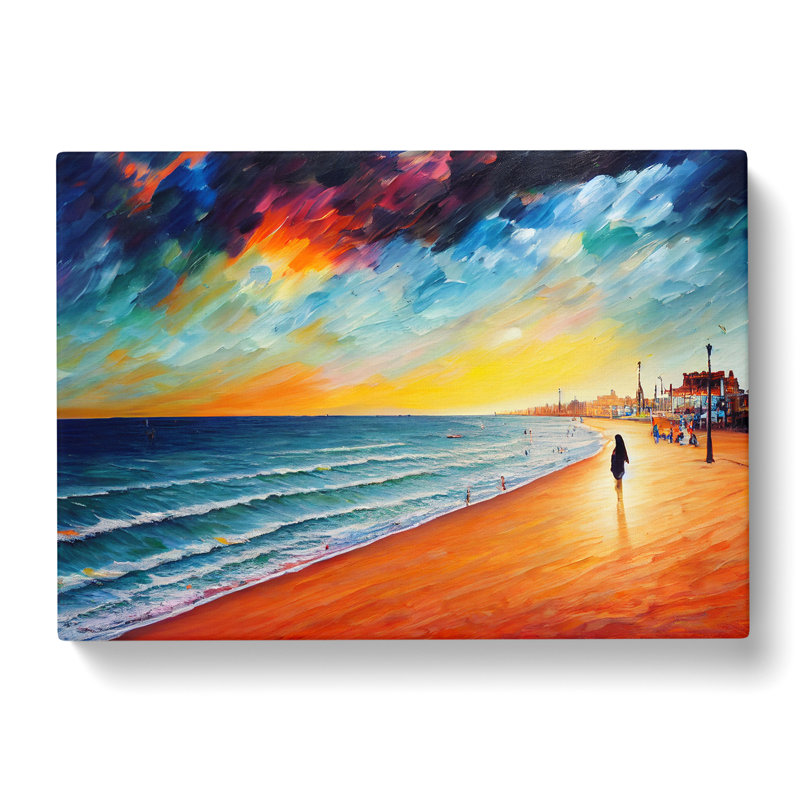 Beach View Vol.4 - Wrapped Canvas, 50cm H x 76cm W x 3cm D