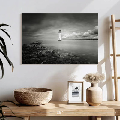 Aletra Black And White Lighthouse