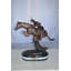 Reproduction de statue en bronze Pernell Cheyenne par Remington - Taille: L 12 po x l 7 po x H 19 po.