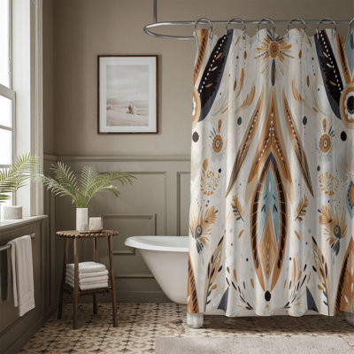 Earth Bohemian - Rideau de douche Premium