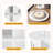 5 Tier Rotating Bookshelf, 360° Rotating White Bookcase for Small Spaces, Corner Bookshelf For Bedroom, Living Room, Study Room-736273590