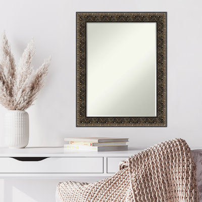 Yinn Wood Flat Wall Mirror