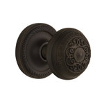 Rope Rosette with Egg & Dart Door Knob