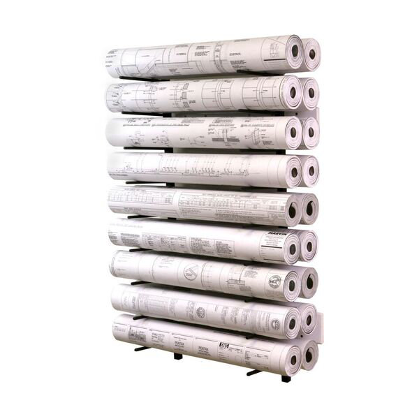Metal Rolled Files Open
