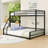Bunk Bed Frame With Ladder And Guardrails-704292300-704292303