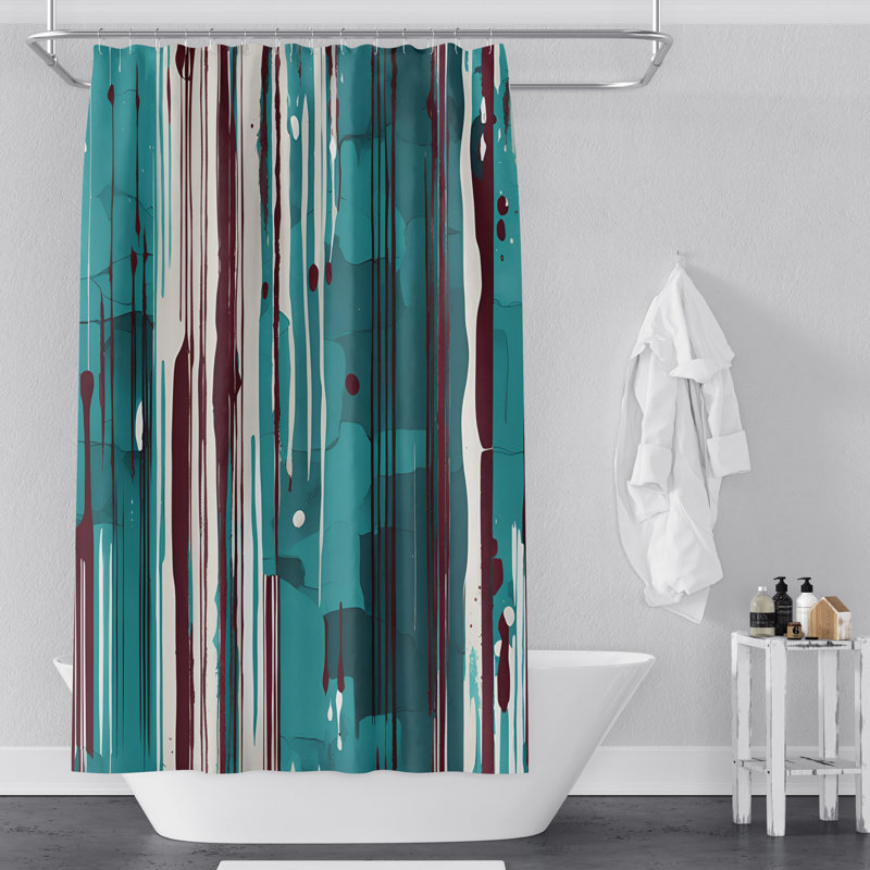 Rideau de douche Emilliano, H 93 po x l 70 po