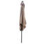 Solar Led Patio Umbrellas, Steel Frame, Modern Garden Shade