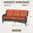 Magline 72.83'' Wicker Outdoor Patio Sofa-632576858