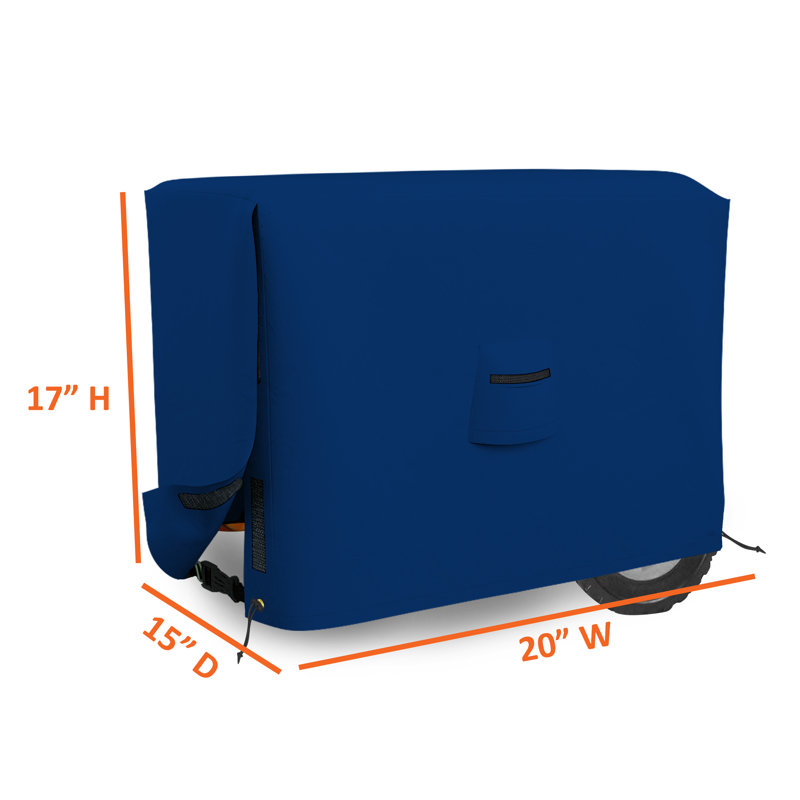Outdoor Furniture Cover Cover, 43.2cm H x 50.8cm W x 38.1cm D, Blue