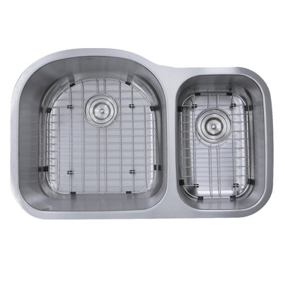 Sconset 31.5'' L Single Bowl Stainless Steel Kitchen Sink