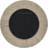 Dipietro 36" Jute Rope Framed Mirror