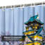 Rideau de douche japonais Cherry Blossoms-2122970625