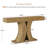 Farmhouse Console Table, 59" Modern Narrow Sofa Entryway Table Behind the Couch