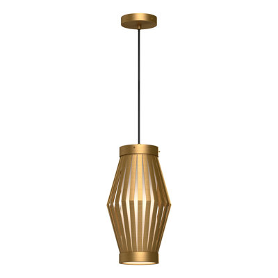 Luminaire suspendu géométrique à 1 lumière Phineas