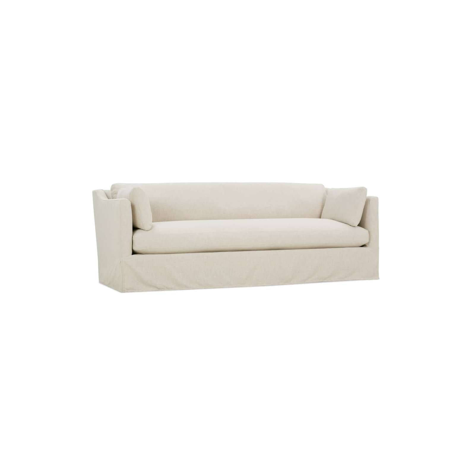 Madeline 90" Slipcovered Sofa, Straw (BU102-28)