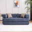 Canapé modulaire en tissu chenille gris Celine-1460748320-1460748325