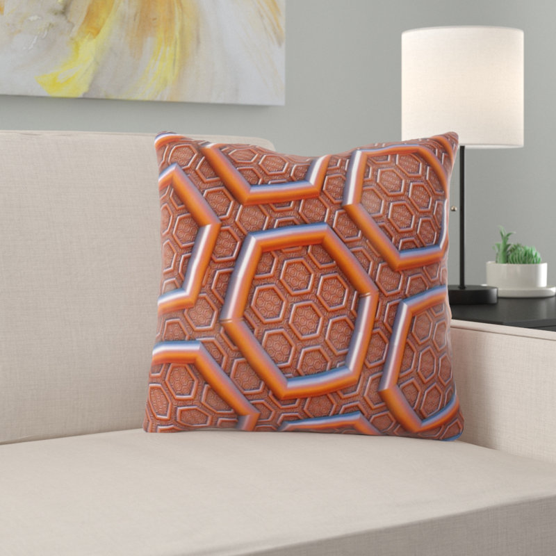 Dolezal Reversible Throw Pillow, Indoor