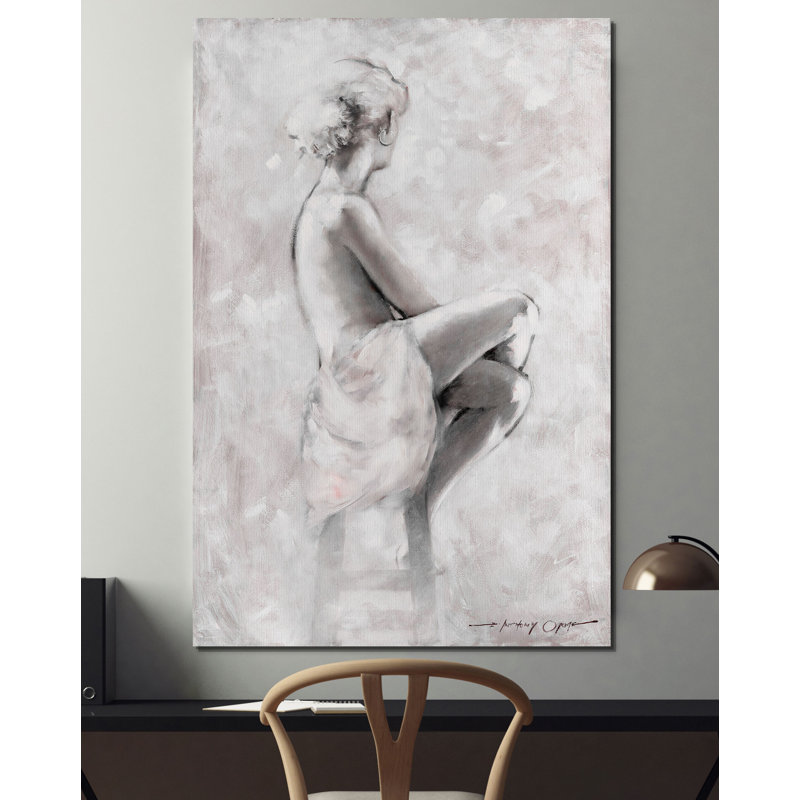 « mou rhapsody i », reproduction, H 36 po x l 24 po x P 1,5 po, Toile tendue