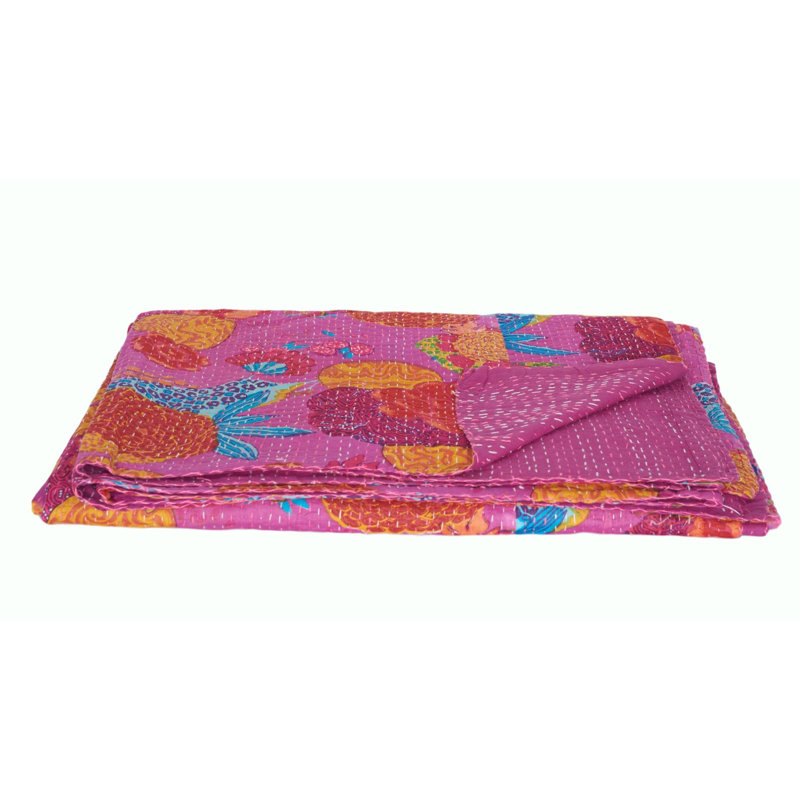 Courtepointe simple Loki Kantha
