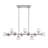 Faustena 12 - Light Dimmable Bubble Glass Sputnik Modern Linear Chandelier-755980357