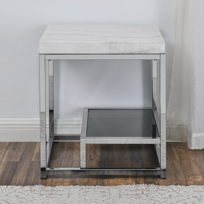 End Table with Storage -  Steve Silver Furniture, AS200WE