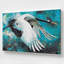 «Blue Skies Rendezvous», grande impression sur toile-2081175494