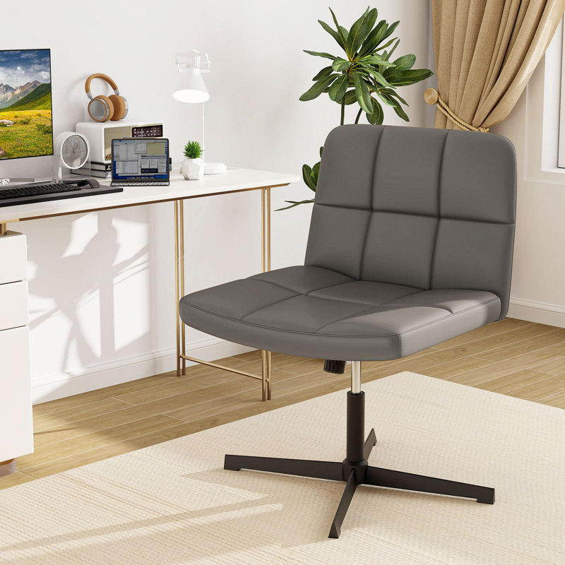17 Stories Shadana Office Chair, Grey
