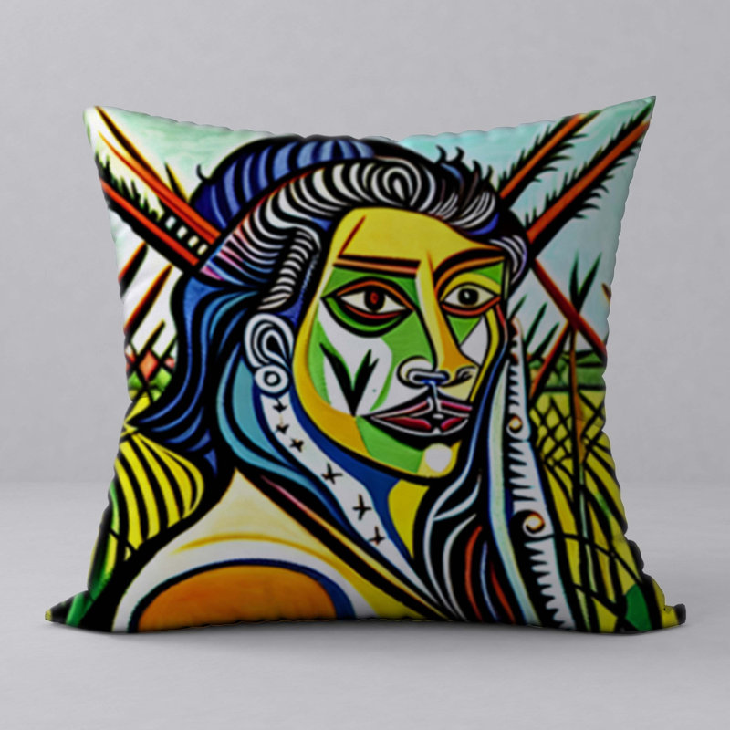 Reversible Throw Pillow