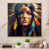 Gold Floater Framed