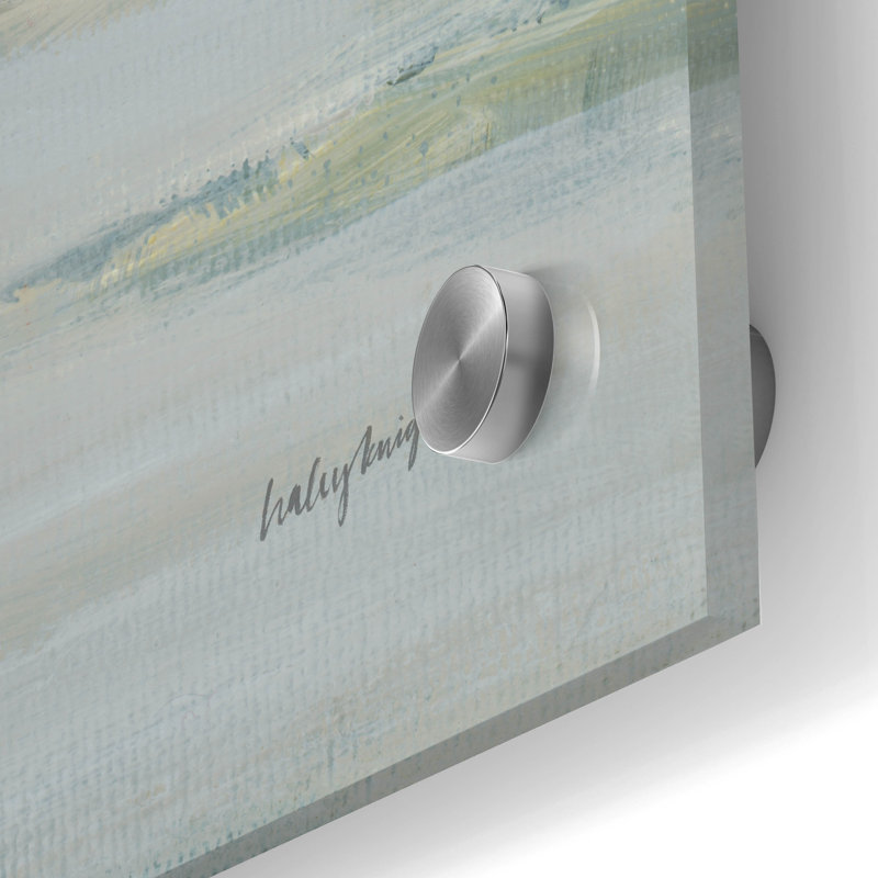 «Cliff View» par Haley Knighten, art mural en verre acrylique, H 36 po x l 24 po