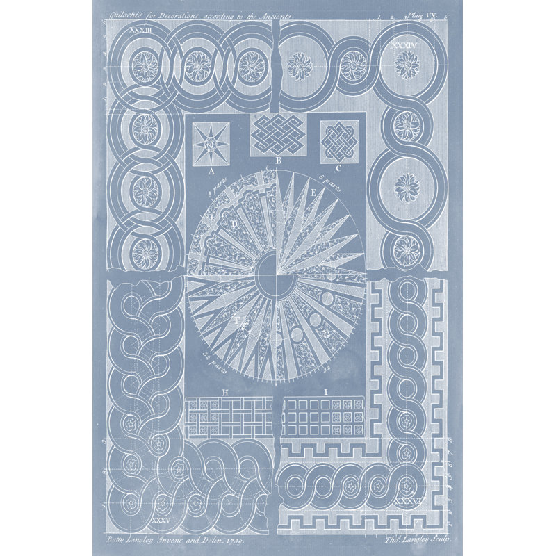 Elements For Design III by Langley - Wrapped Canvas Print, 46cm H x 30cm W x 3.8cm D