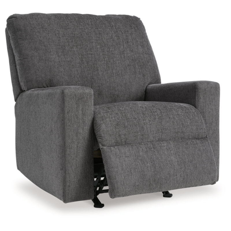 Andarta Upholstered Recliner, Gray 100% Polyester