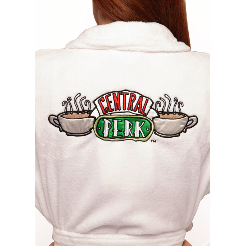 Fleece Mid-Calf Bathrobe with Pockets