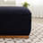 Square Solid Wood Fabric Ottoman-792026057