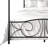 Metal Platform Bed-571225223-571225220